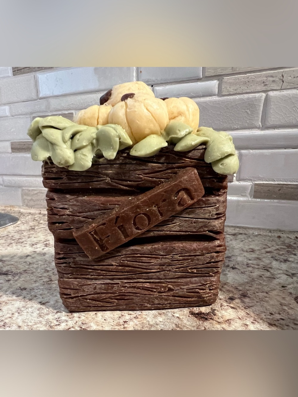 Brand New-Fiora Soap Co Pumpkin Patch Homemade Soap